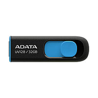 USB флэш-дискісі 32GB ADATA AUV128-32G-RBE Қара