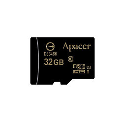 Карта памяти 32GB Class 10 с адаптером Apacer AP32GMCSH10U1-R