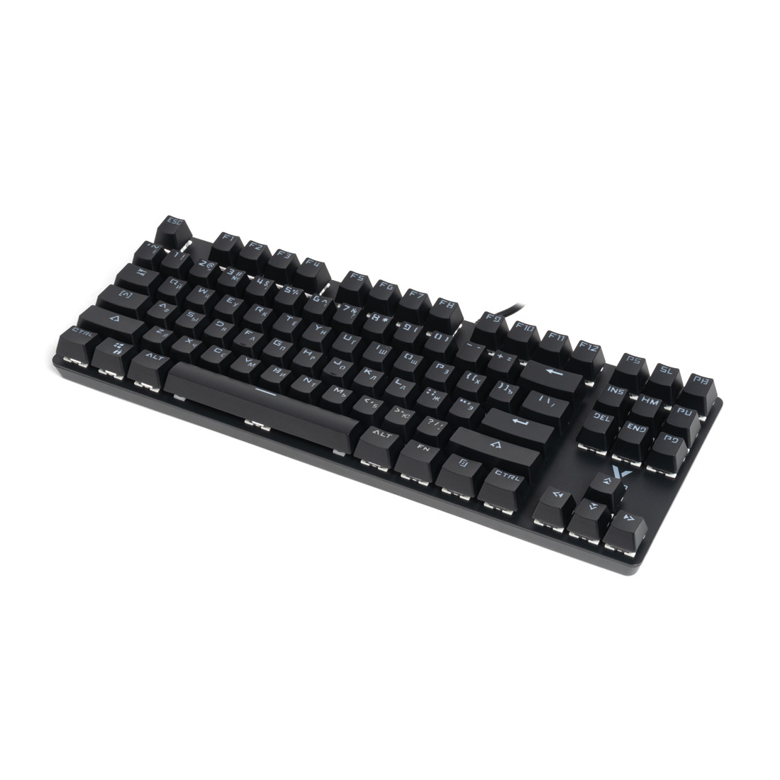 Игровая клавиатура механическая, алюминиевый корпус, Rapoo V500 Alloy