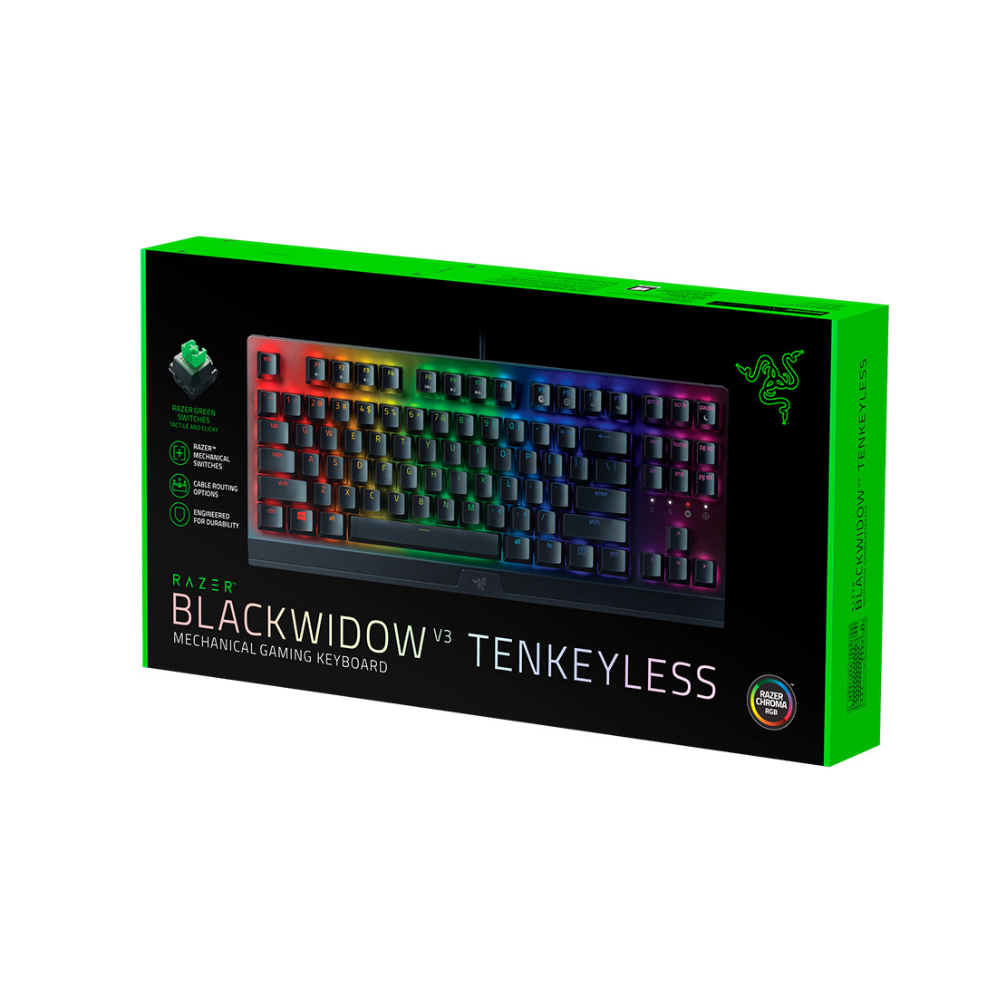 Игровая клавиатура без цифрового блока Razer BlackWidow V3 Tenkeyless - фото 3 - id-p108984493