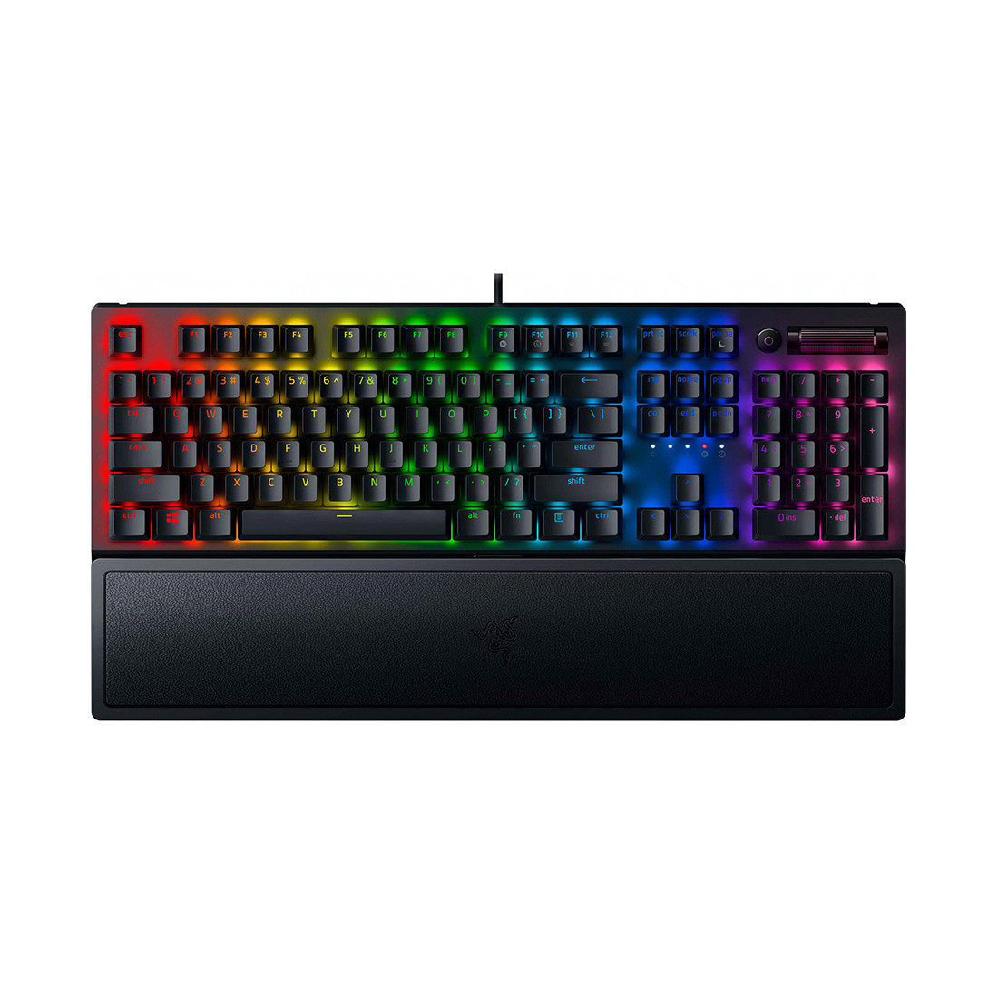 Игровая клавиатура механическая с зелеными переключателями Razer BlackWidow V3 - фото 2 - id-p108984494