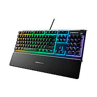 Игровая клавиатура с подсветкой Apex 3 RU от Steelseries