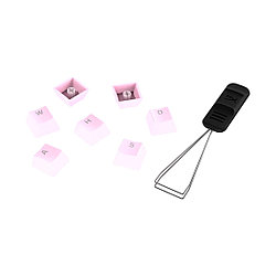 Набор клавиш для клавиатуры PBT, полный комплект, розовый HyperX PBT Keycaps Full Key Set 519T9AA#ACB