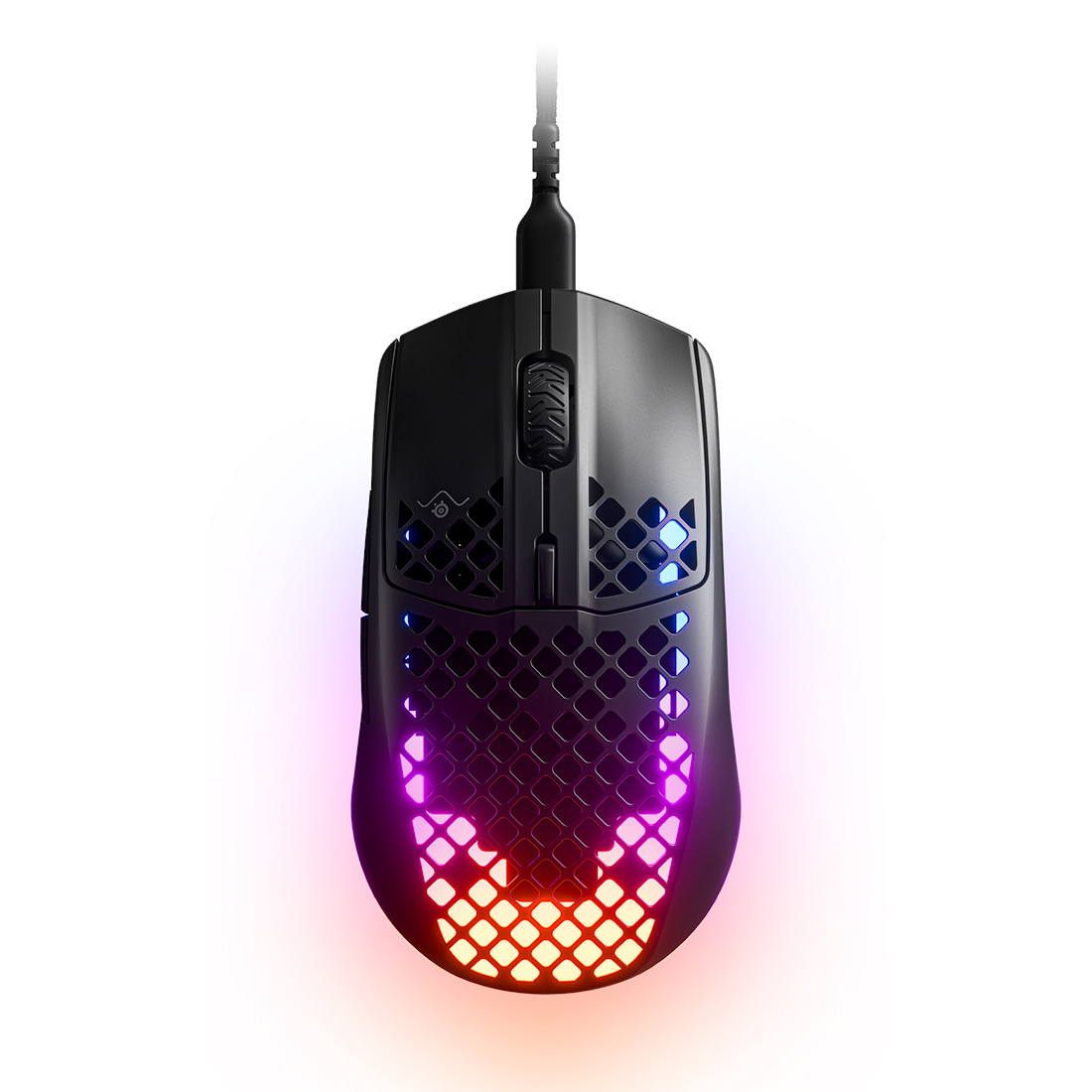 Игровая мышь с проводом, ультралегкая, RGB подсветка, Steelseries Aerox 3 - фото 2 - id-p108984641