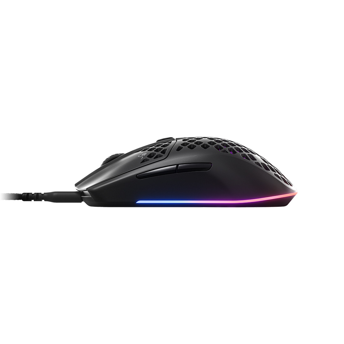 Игровая мышь с проводом, ультралегкая, RGB подсветка, Steelseries Aerox 3 - фото 3 - id-p108984641