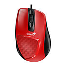 Компьютерная мышь проводная, оптическая, 1000 DPI, красная Genius DX-150X Red, фото 2