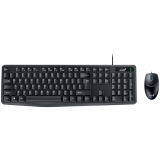 Комплект проводной клавиатуры и мыши Genius Smart КМ-170 USB черный