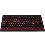 Клавиатура Corsair Gaming K63 Compact Mechanical Keyboard, подсветка красными светодиодами, Cherry MX Red, - фото 1 - id-p113990869