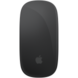 Мышь Apple Magic Mouse - Черная с мультитач-поверхностью, модель A1657, бренд Apple - фото 1 - id-p113990876