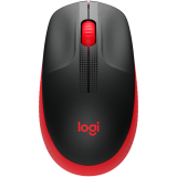 Беспроводная мышь LOGITECH M190 - Красная