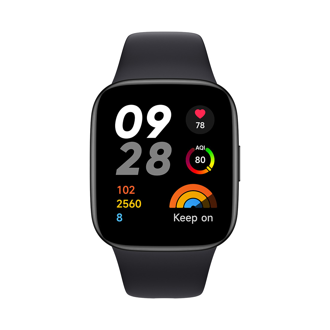 Умные часы с цветным дисплеем Redmi Watch 3 в черном цвете от бренда Xiaomi - фото 2 - id-p113990959