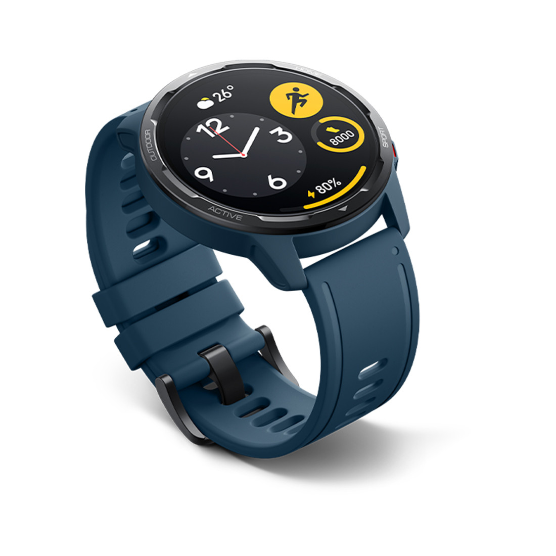 Смарт-часы спортивные, водонепроницаемые, с GPS Xiaomi Watch S1 Active, цвет Ocean Blue