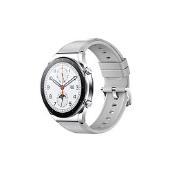 Умные часы с серебристым браслетом Xiaomi Watch S1 Silver