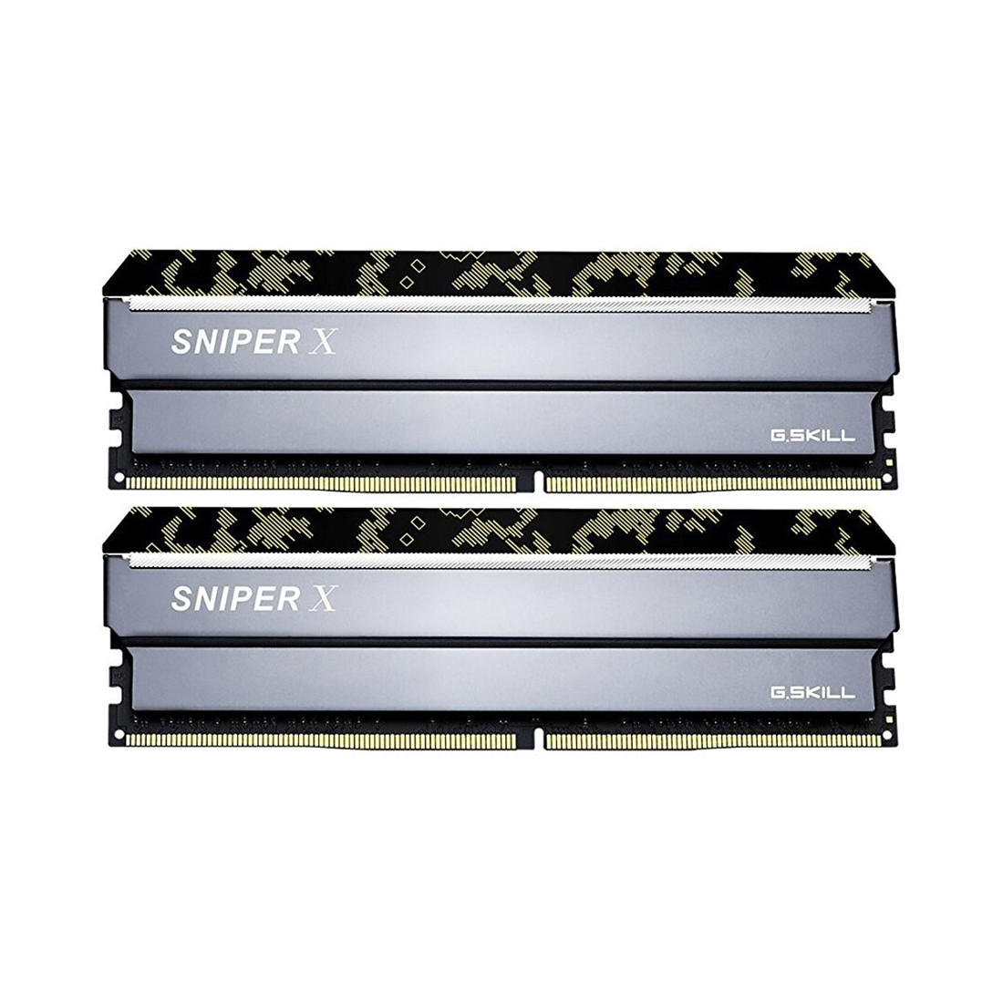 Набор оперативной памяти DDR4 16GB (2x8GB) 3200MHz G.SKILL SniperX F4-3200C16D-16GSXKB - фото 2 - id-p113991072