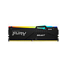 Оперативная память 8GB DDR5 6000MHz RGB XMP Kingston FURY Beast KF560C40BBA-8, фото 2