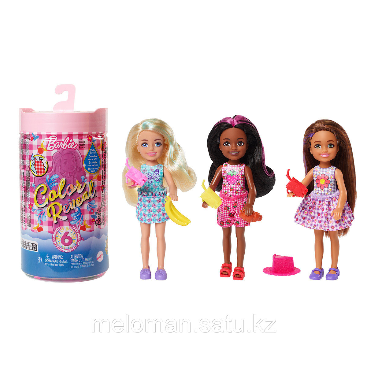 Barbie: Color Reveal. Кукла серии Chelsea Picnic, в ассортименте - фото 1 - id-p110833993