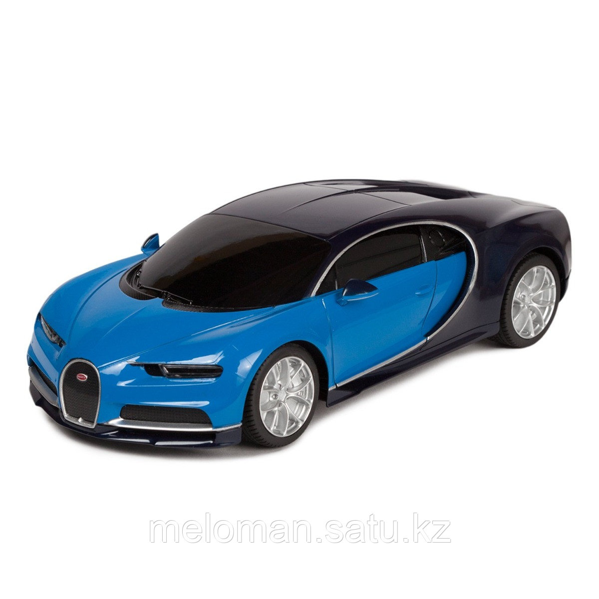 Rastar: Радиоуправляемая машинка Bugatti Chiron на пульте управления, синий, 1:24 - фото 2 - id-p113867809