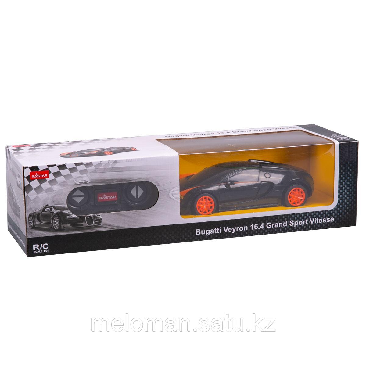 Rastar: 1:24 Bugatti Grand Sport Vitesse черный - фото 6 - id-p113868351