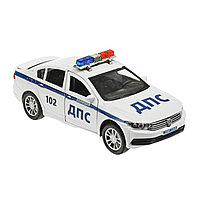 Технопарк: Volkswagen Passat полиция 12 см белый