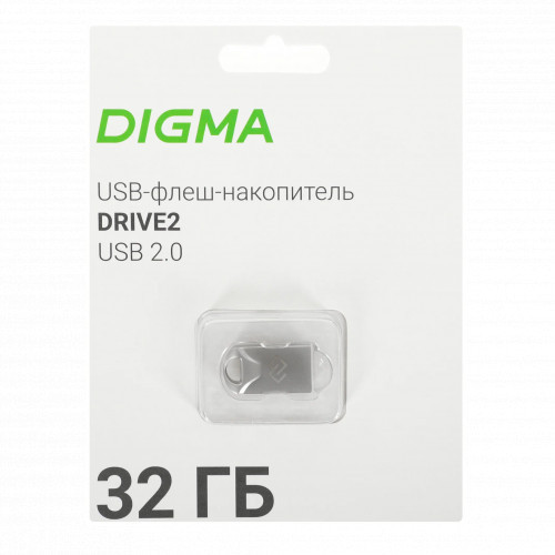 Digma DRIVE2 usb флешка (flash) (DGFUM032A20SR) - фото 1 - id-p113804552