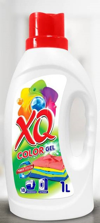 Гель для стирки цветного белья "XQ", 1 л./жидкое средство - фото 1 - id-p113997762
