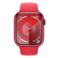 Смарт-часы Apple Watch Series 9 GPS 41mm (PRODUCT) RED Aluminium Case with (PRODUCT)RED Sport Band