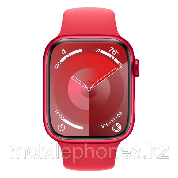 Смарт-часы Apple Watch Series 9 GPS 45mm (PRODUCT) RED Aluminium Case with (PRODUCT)RED Sport Band