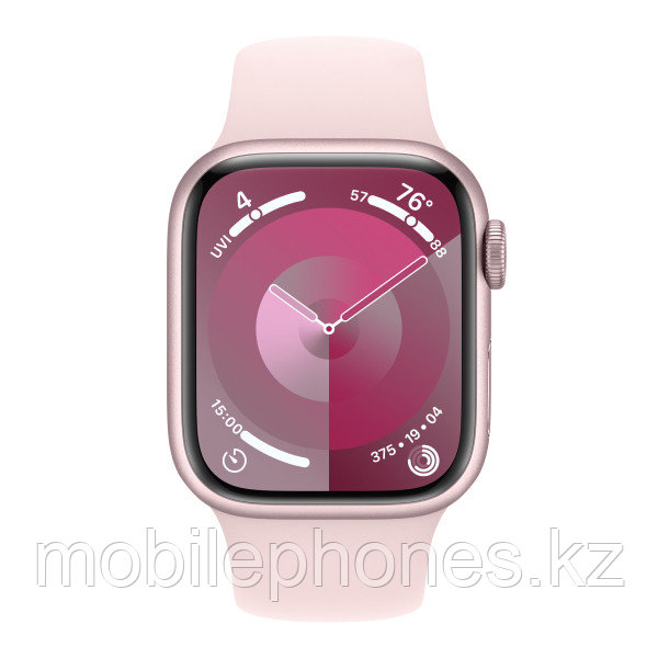 Смарт-часы Apple Watch Series 9 GPS 45mm Pink Aluminium Case with Light Pink Sport Band