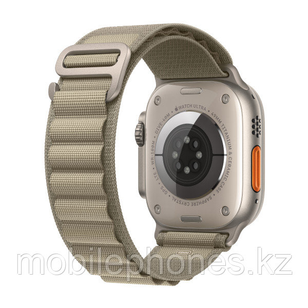 Смарт-часы Apple Watch Ultra 2 GPS + Cellular, 49mm Titanium Case with Olive Alpine Loop - Medium - фото 4 - id-p113999217