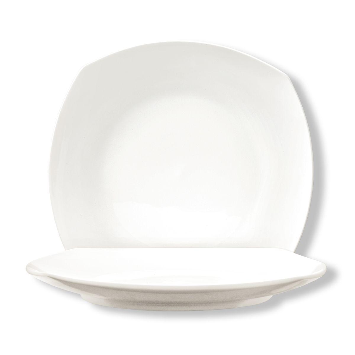 Тарелка квадратная с закругленным краем 23 см, P.L. Proff Cuisine - фото 1 - id-p113999902