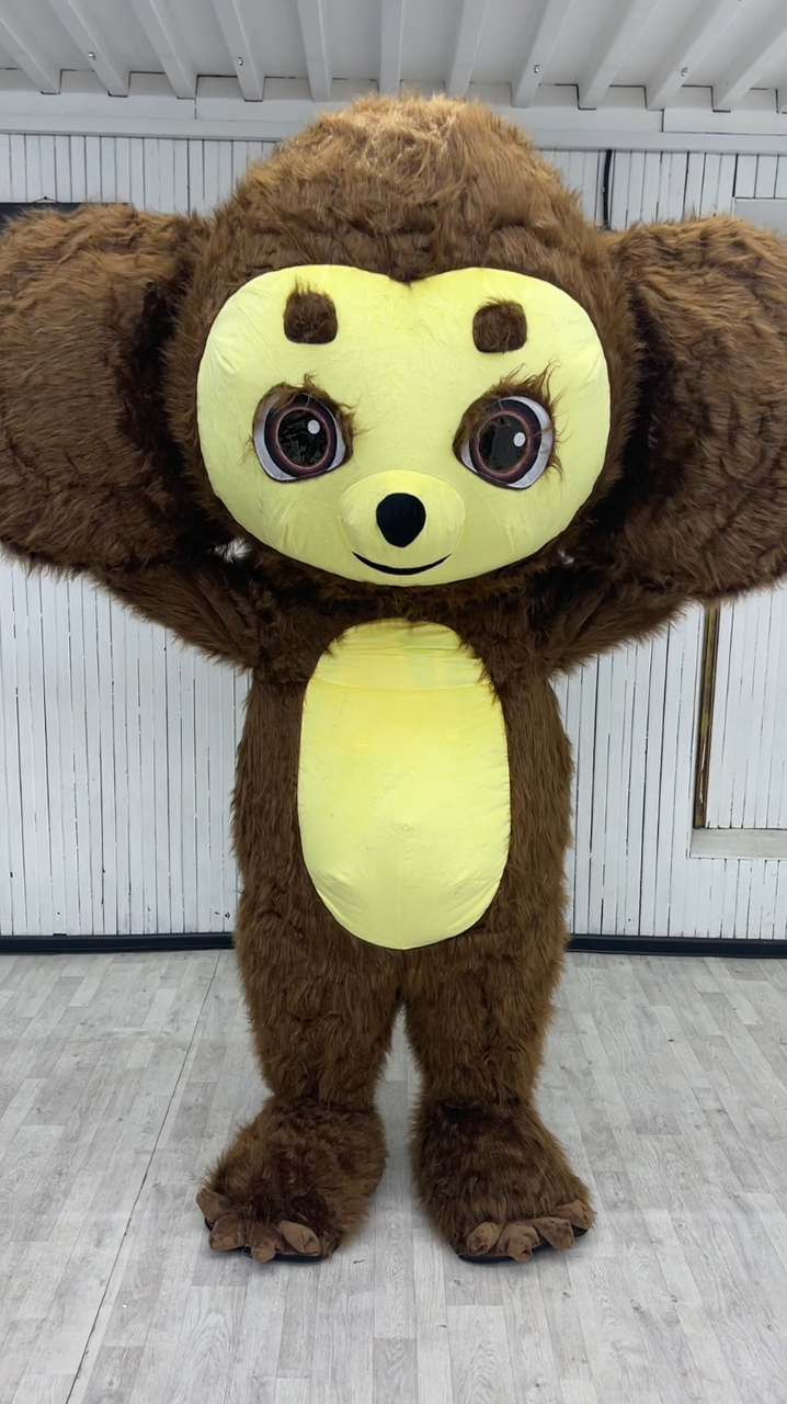 Ростовая надувная кукла Чебурашка