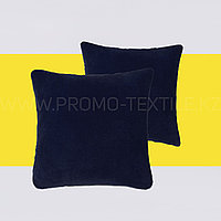 Подушка флисовая синего цвета | Подушка из флиса на заказ