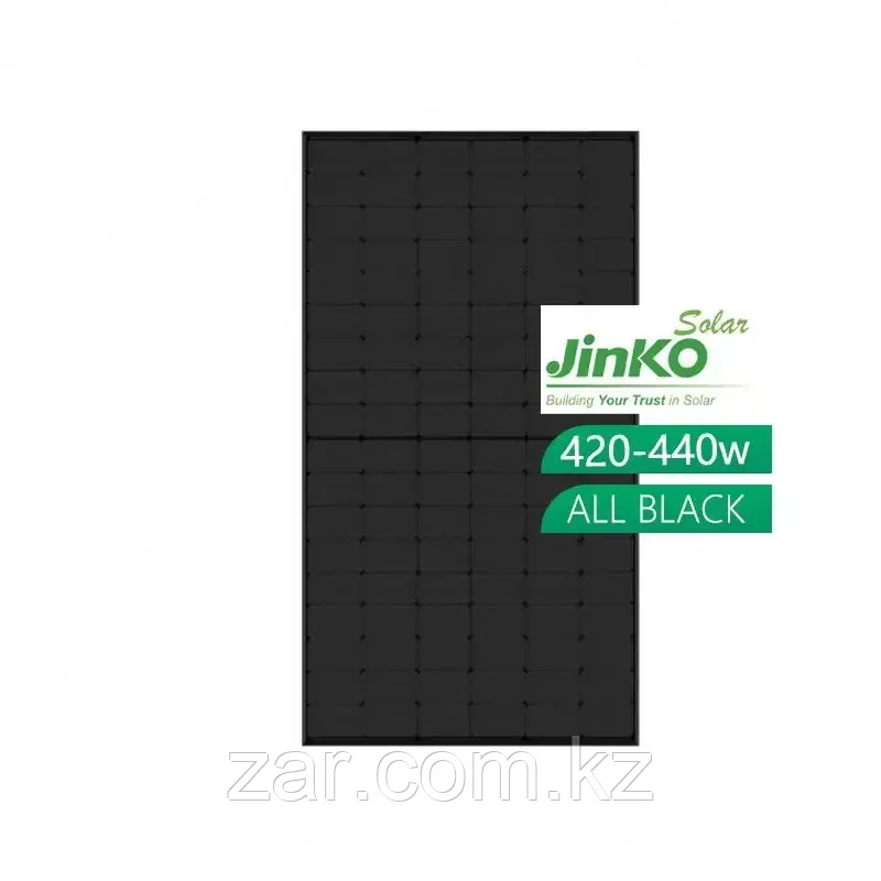 Солнечная панель Jinko 440W N-Type 54 Half Cell All Black Monofacial Module 2023