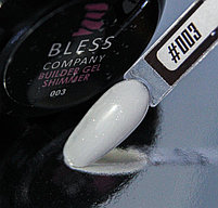 Builder gel "Bless" с шиммером 15 мл, №3. Скульптурирующий гель. Гель для наращивания., фото 2