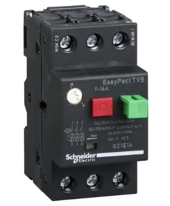 Автоматический выключатель EasyPact TVS 9-14A Schneider Electric GZ1E16, фото 1