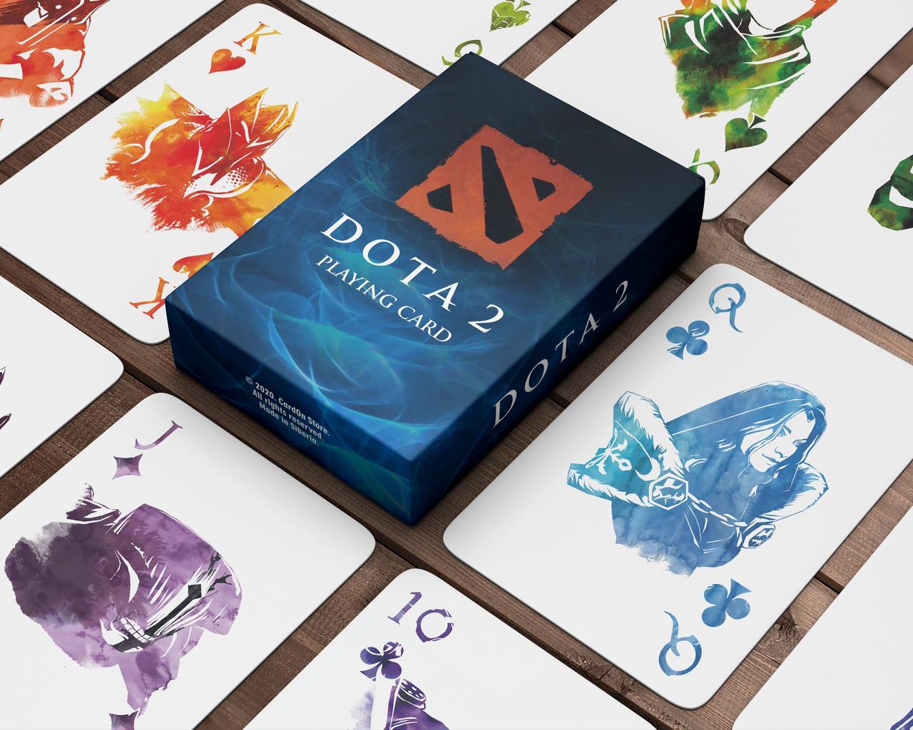 Игральные карты Dota 2, фото 1