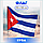 Государственный флаг Кубы (135х90см.), фото 2