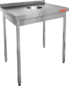 Стол для сбора отходов с бортом 600х600х850 - фото 1 - id-p114011119