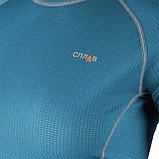 Термобелье женское Сплав Energy футболка L/S Thermal Grid light морская волна (44/164), фото 4