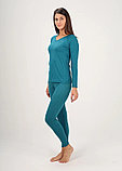 Термобелье женское Сплав Russian Winter футболка L/S бирюзовая (50/176), фото 2