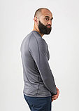 Термобелье Сплав Gulf Stream light футболка L/S серая (48/176), фото 2