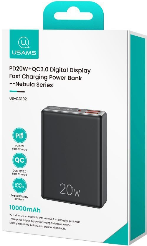 Power bank USAMS US-CD192 - фото 2 - id-p114011679