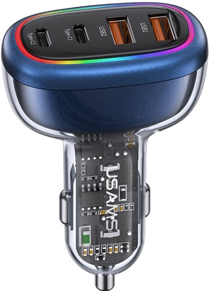 Автомобильное зарядное устройство USAMS US-CC169 C34, фото 1