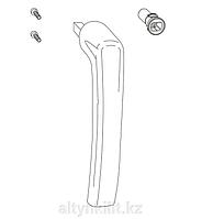 Ручка для алюминиевого окна без розетки, серебр. R01.5