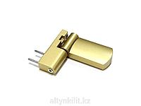 Петля дверная AT23 для дверей массой до 80 кг с высотой наплава 16.5-20 (24.5) мм цвет Золото F3