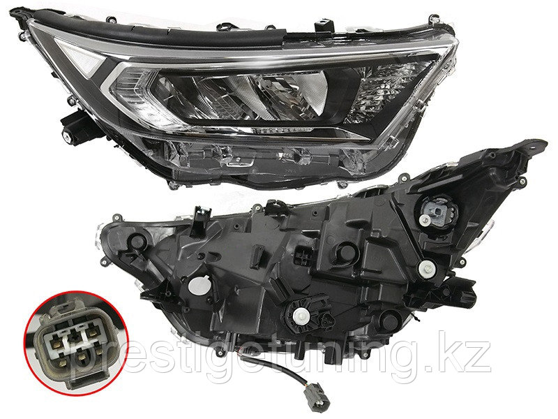 Передняя фара правая (R) на RAV4 2019-23 LED (SAT)