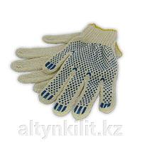 Перчатки х/б с ПВХ 54 [синие пупыр] (500,300,10!!!)