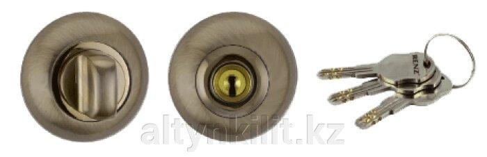 Сантехническая завертка с ключом RENZ BK-K 08 AB антик бронза (50,10) - фото 1 - id-p113974557