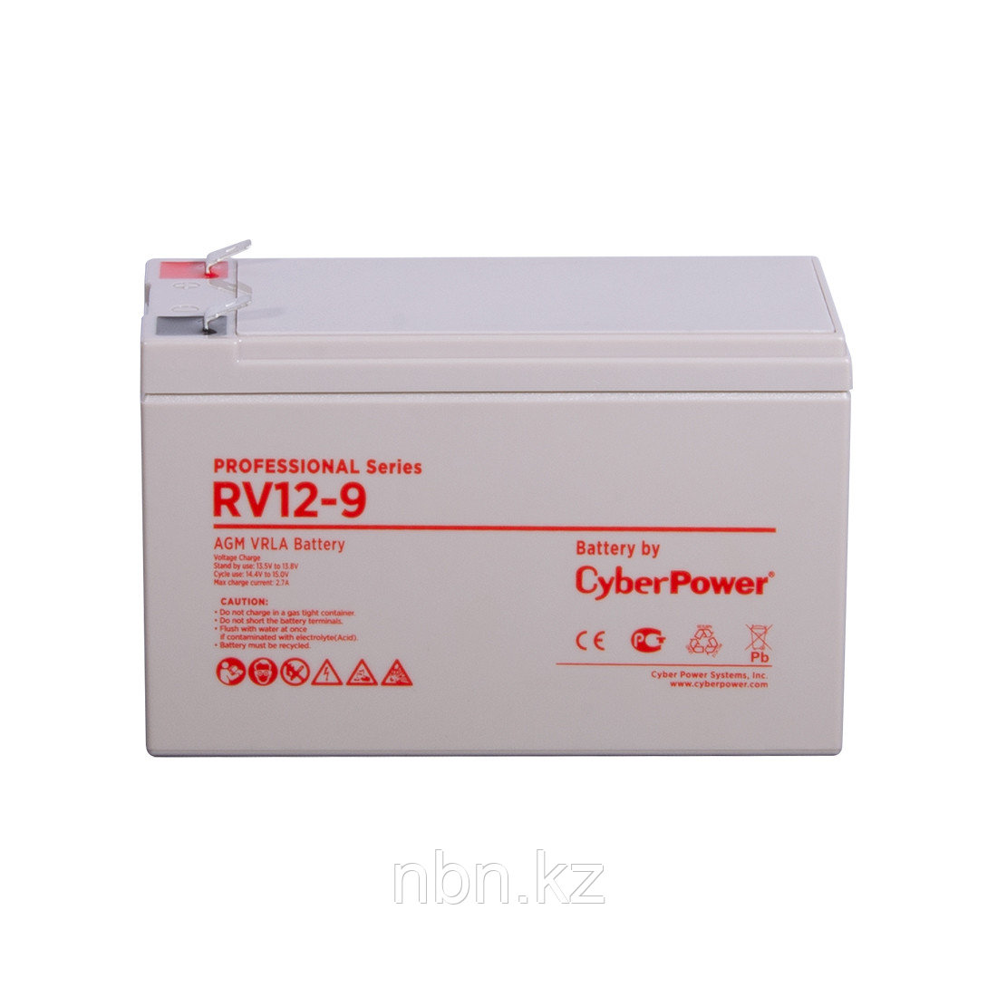Аккумуляторная батарея CyberPower RV12-9 12В 9 Ач - фото 2 - id-p114013464