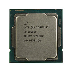 Процессор Intel Core i3 10105F, Socket 1200, 4 ядра, 3.7 ГГц